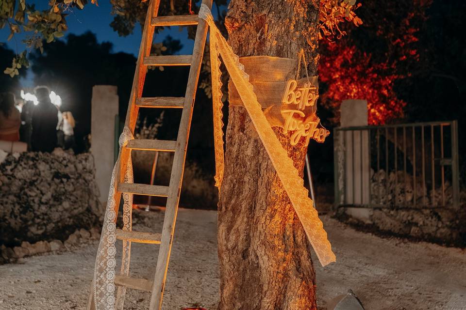 L’allestimento
