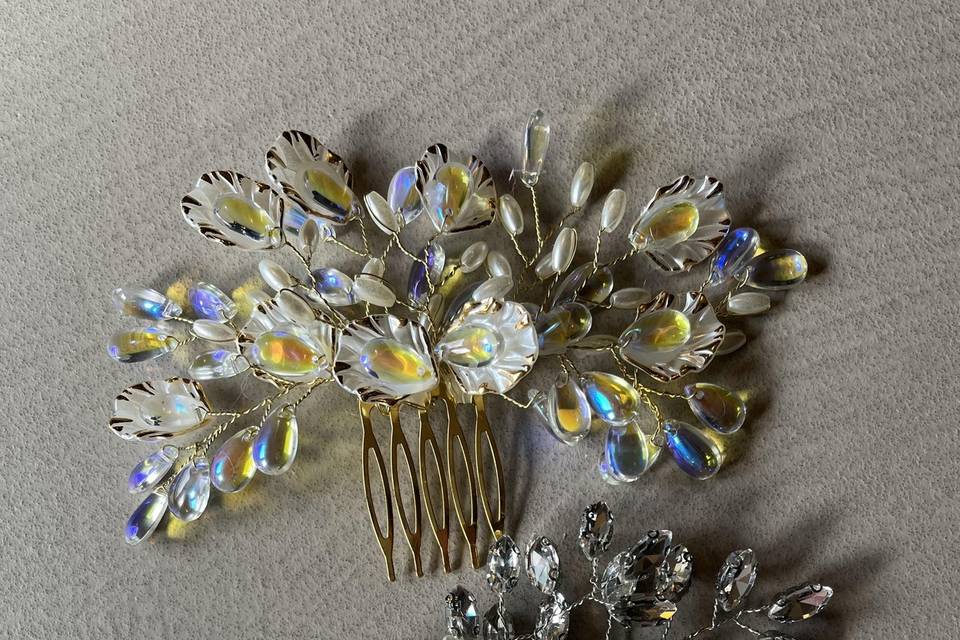Pettini sposa per acconciatura