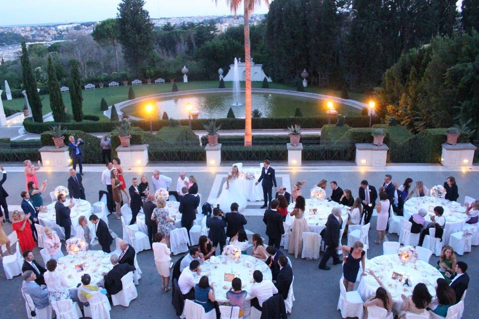 Wedding in Villa Miani