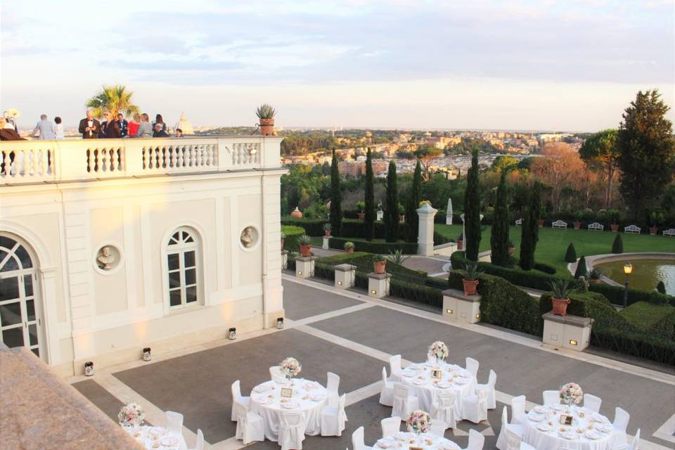 Wedding in Villa Miani