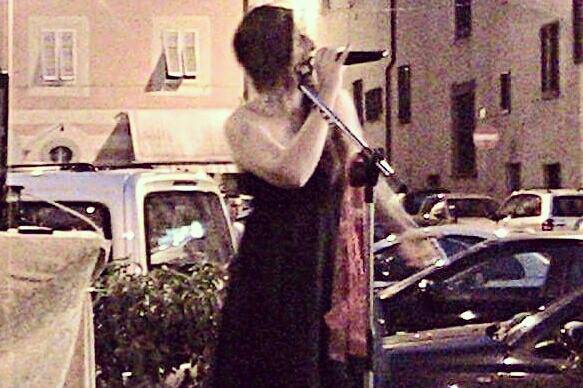 In piazza