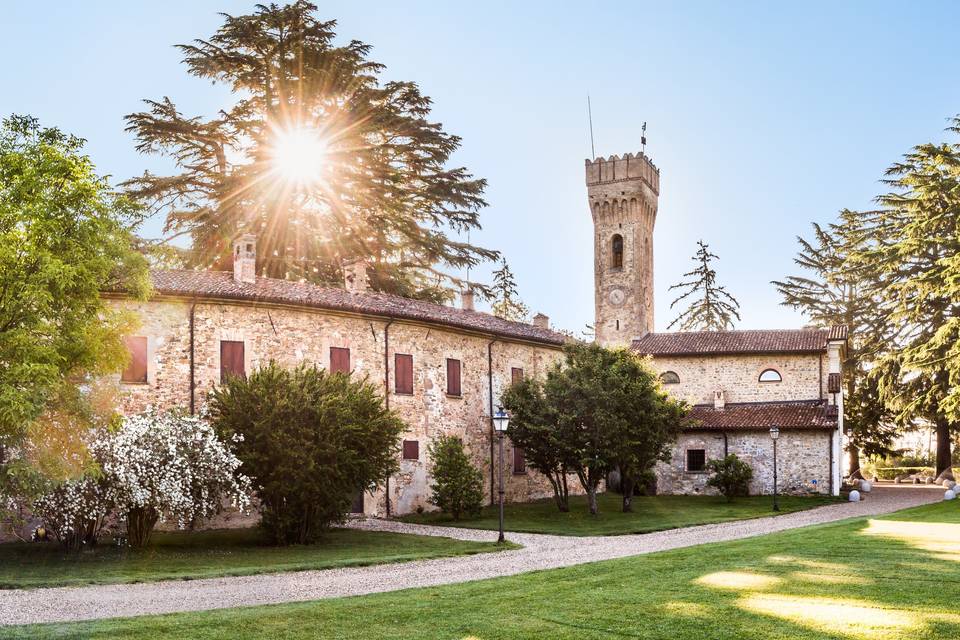 La cena nel salone