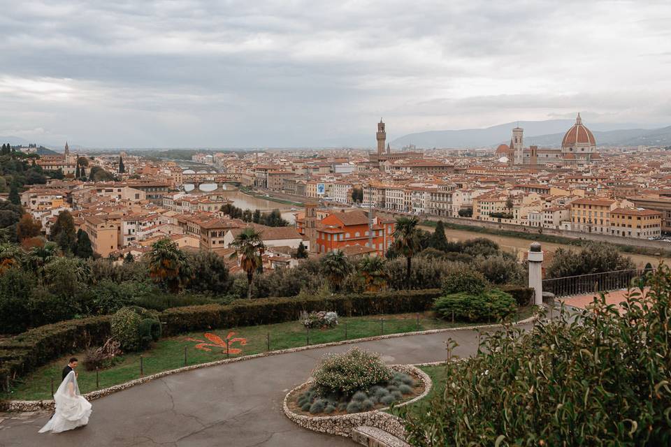 Sposi a Firenze