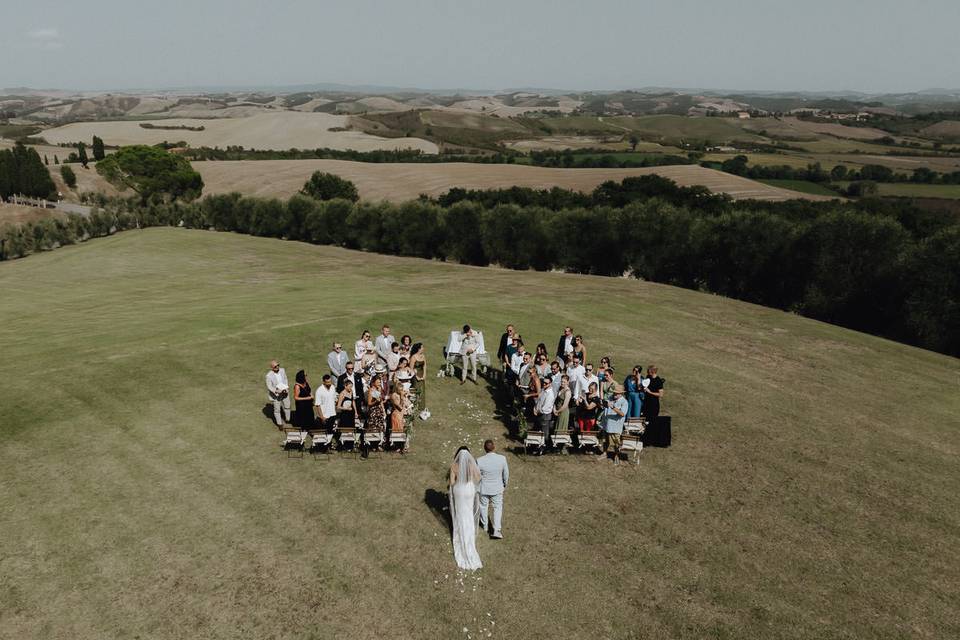 L'arrivo della sposa