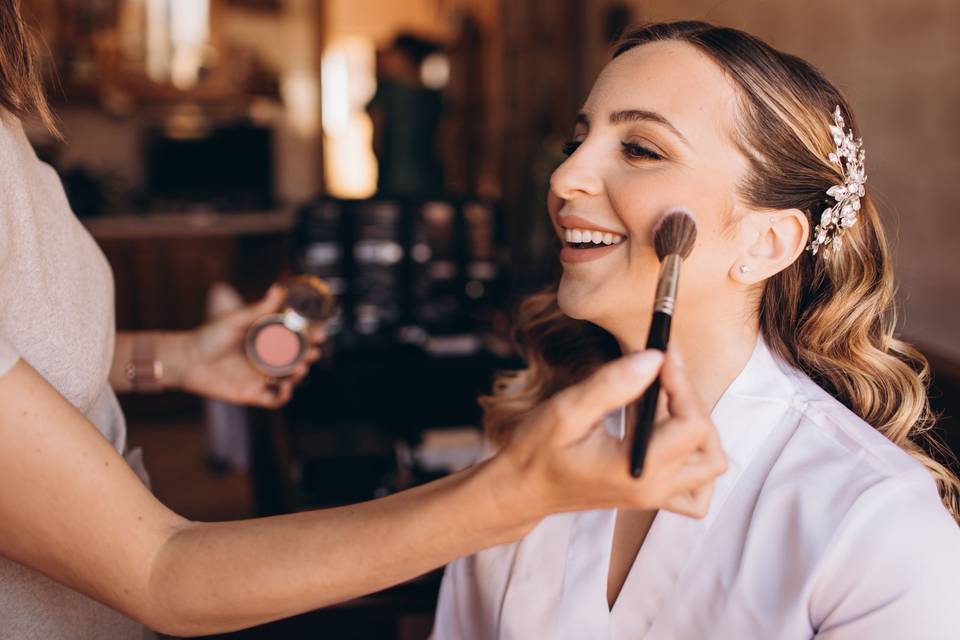 Preparazione sposa