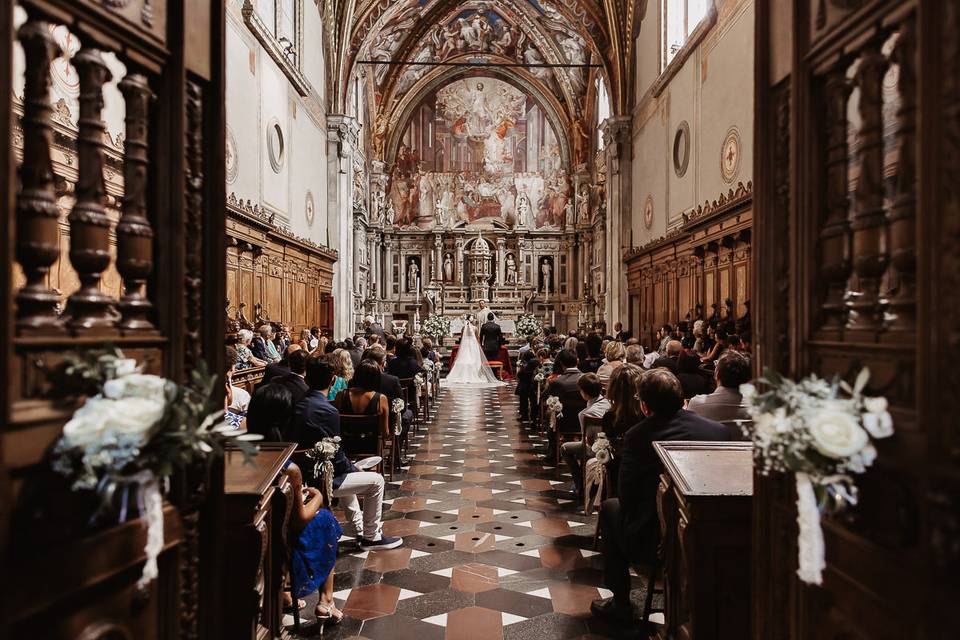Cerimonia in chiesa