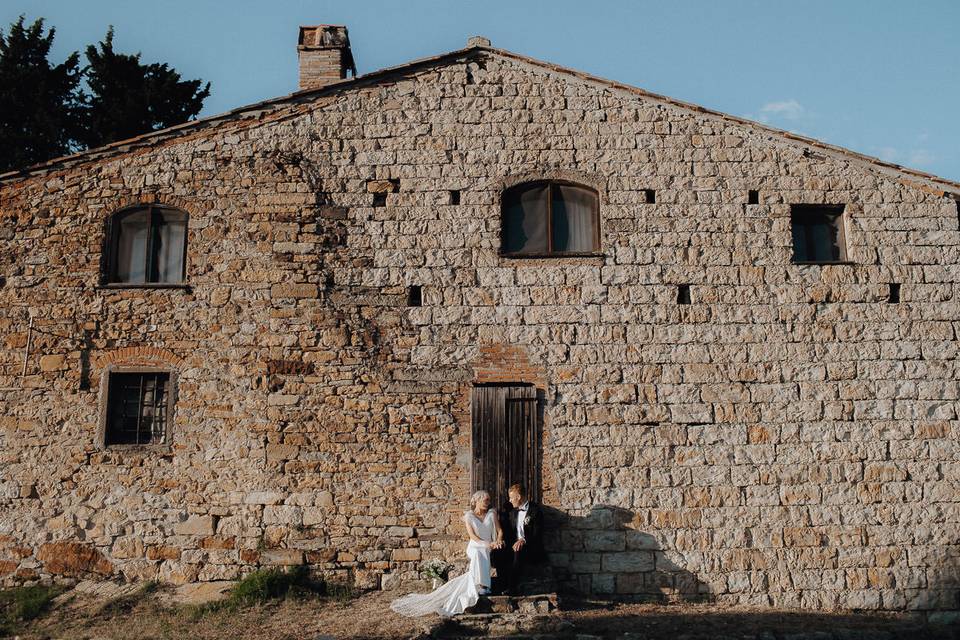 Romantico ritratto in Toscana