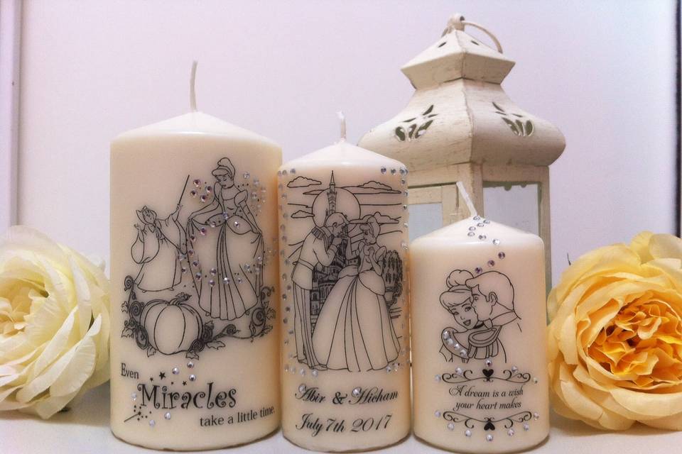 Candele matrimonio