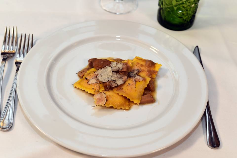 Ravioli funghi e tartufo