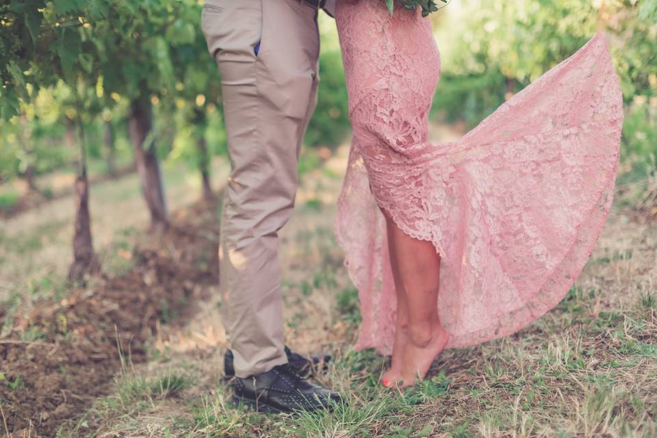 Matrimonio tra le vigne