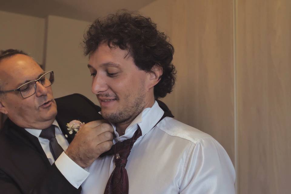 Video matrimonio sposo