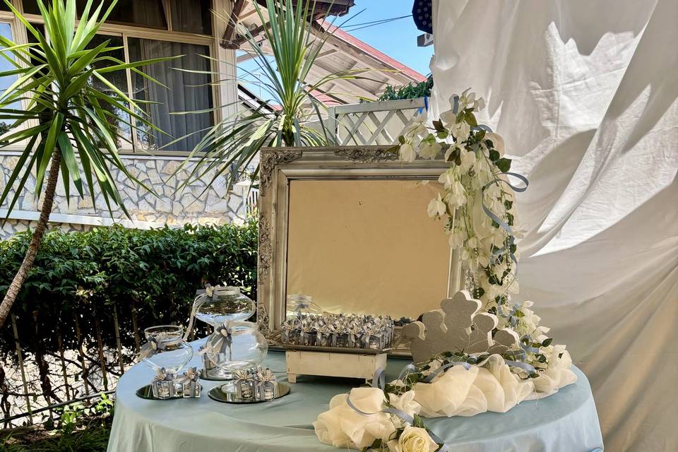 Tavolo confettata