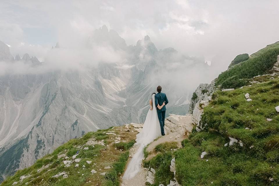 Matrimonio nelle Dolomiti, E&A