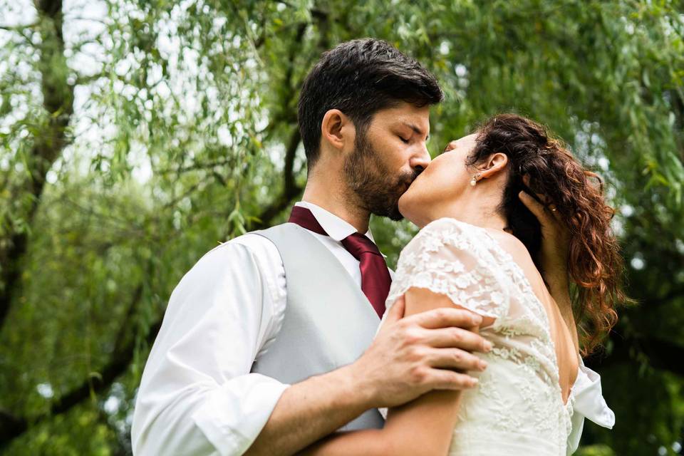 Un bacio sotto i salici