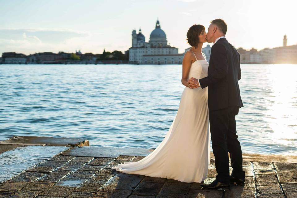 La luce del tramonto veneziano