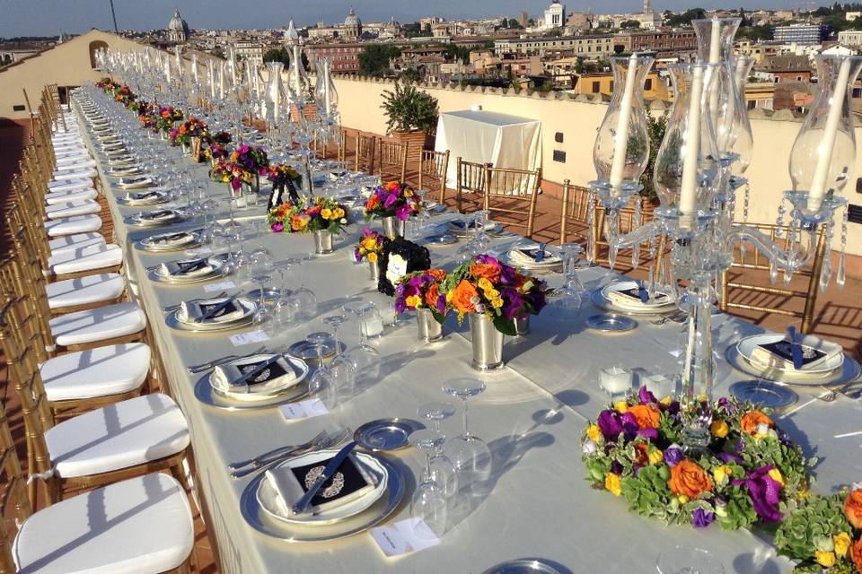 Mise en place terrazza