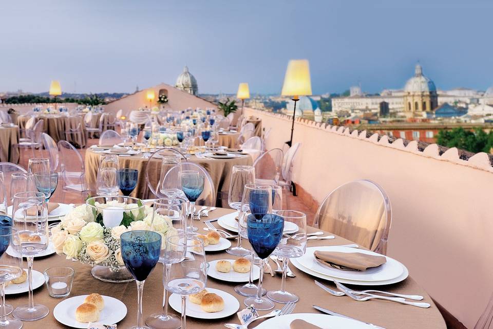 Mise en place terrazza