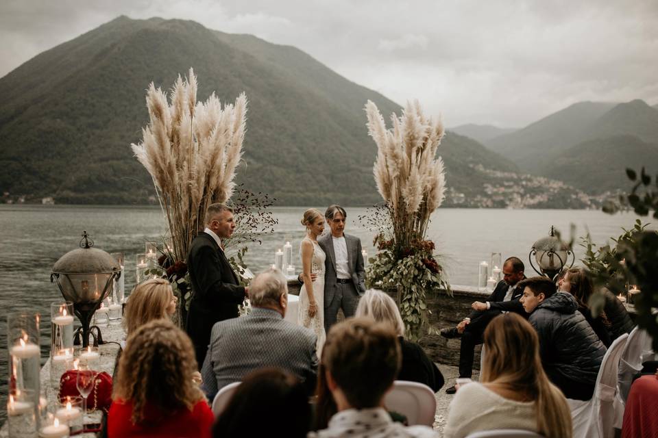 Lake como: villa la ruga