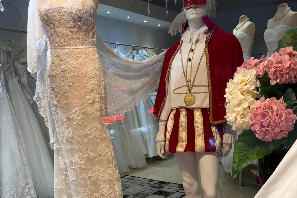 Abito pizzo Morilee