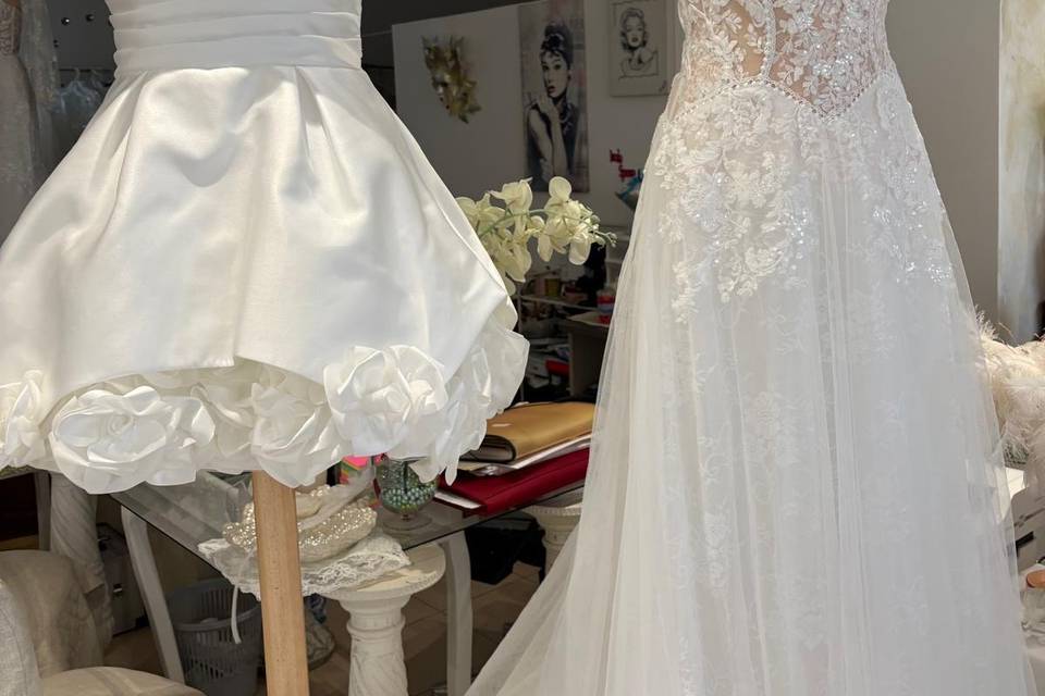 Abiti veni infantino e Morilee
