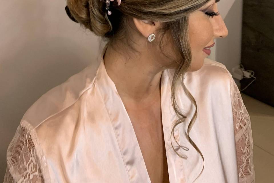 Bride monia hair fashion