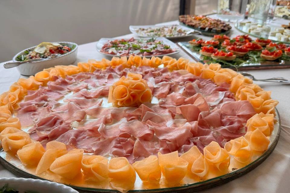 Buffet antipasti