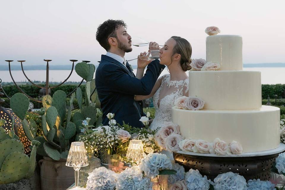 Wedding on Lake garda