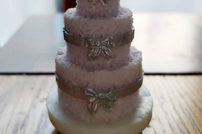 Wedding cake argento