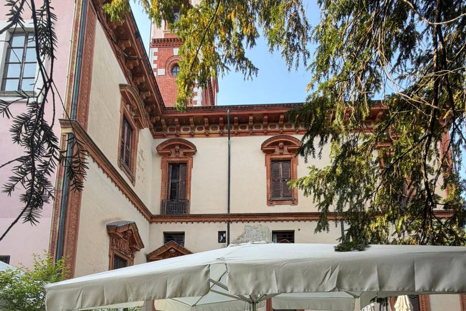 Dettaglio allestimento esterno