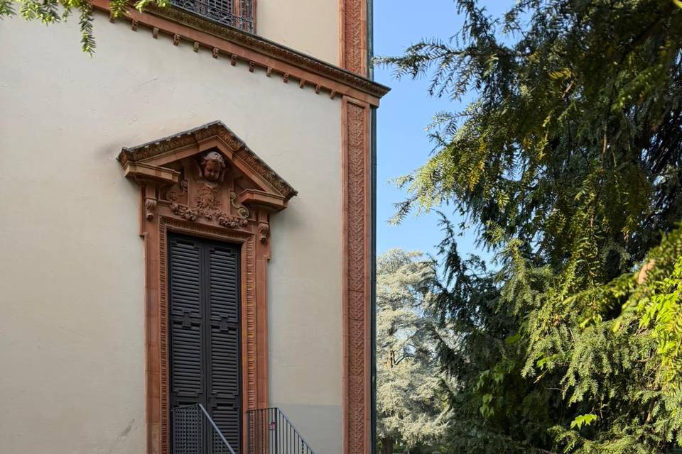 Dettaglio allestimento esterno