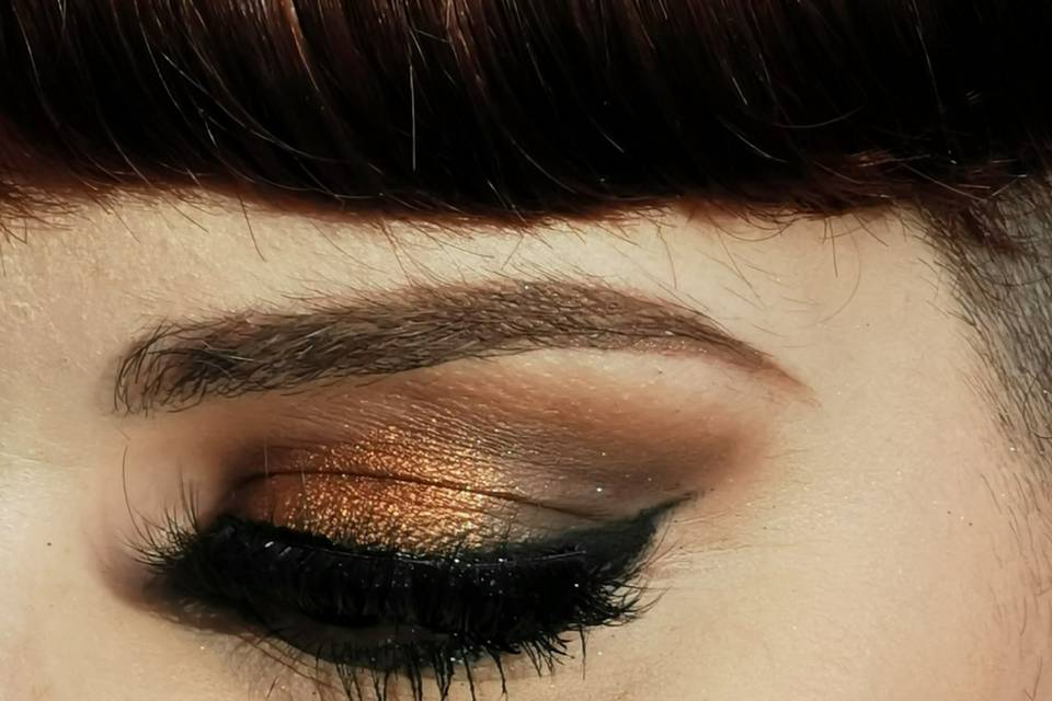 Glam bronze/green