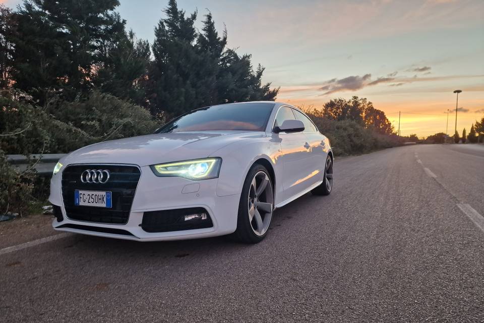 L'Audi A5 di Andrea Conte