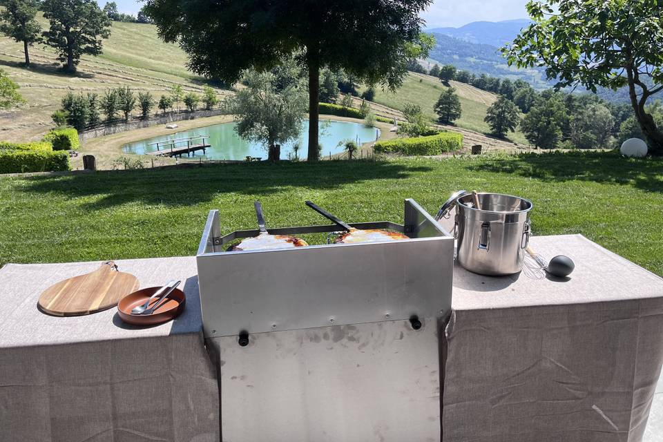 Al buffet i borlenghi