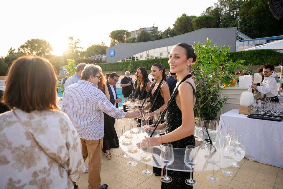 Accoglienza: Champagne Lady