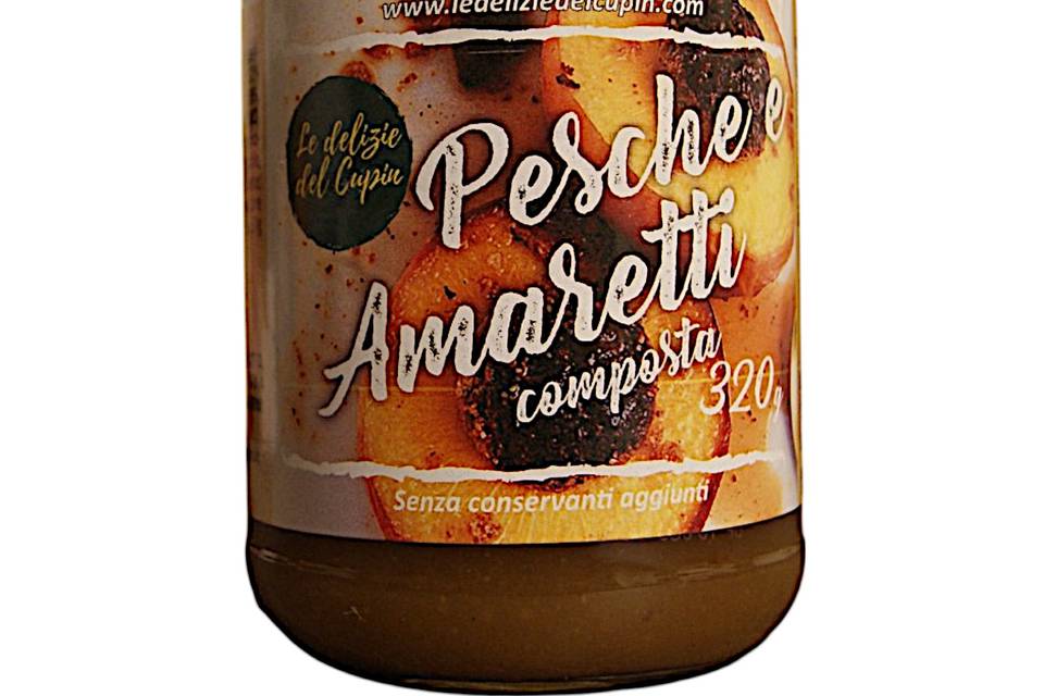 Composta pesche amaretti