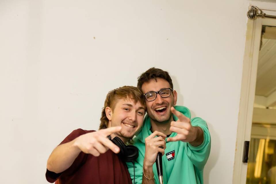 Mike e Metis durante un evento