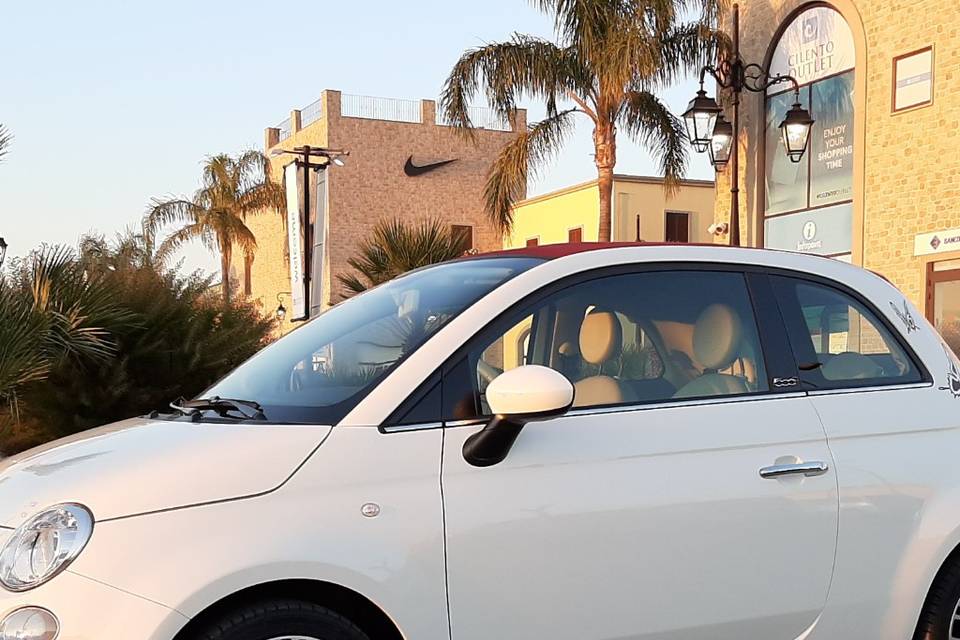 Fiat 500 cabrio capote