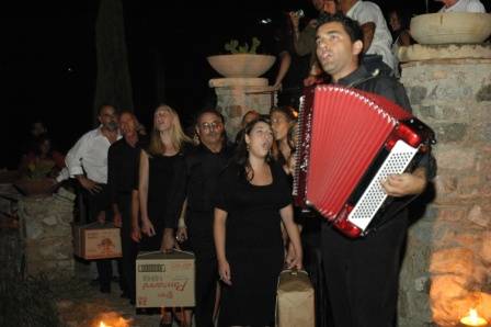 Serenata con fisarmonica