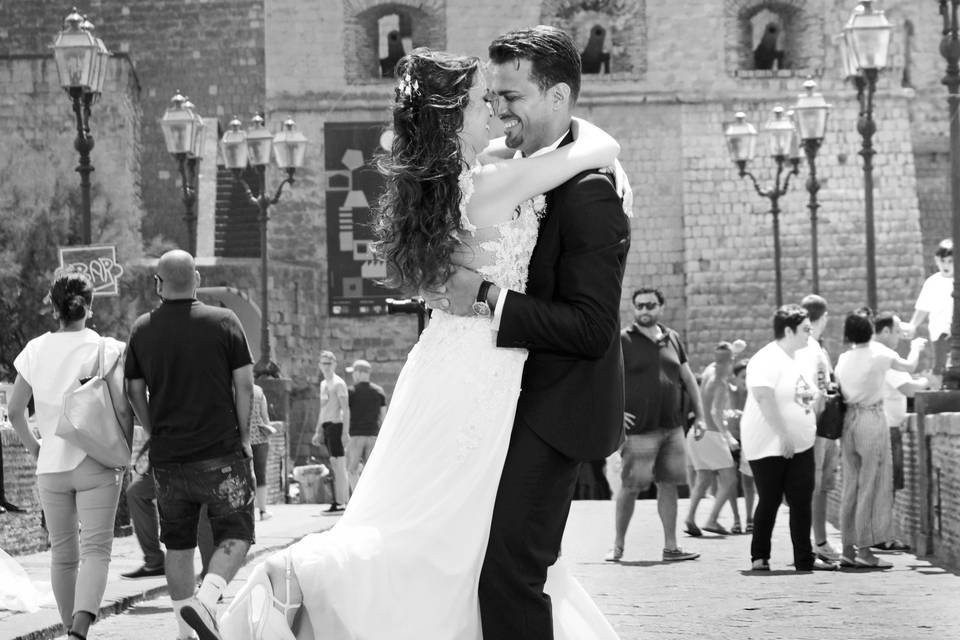 Foto matrimonio castel dell ov