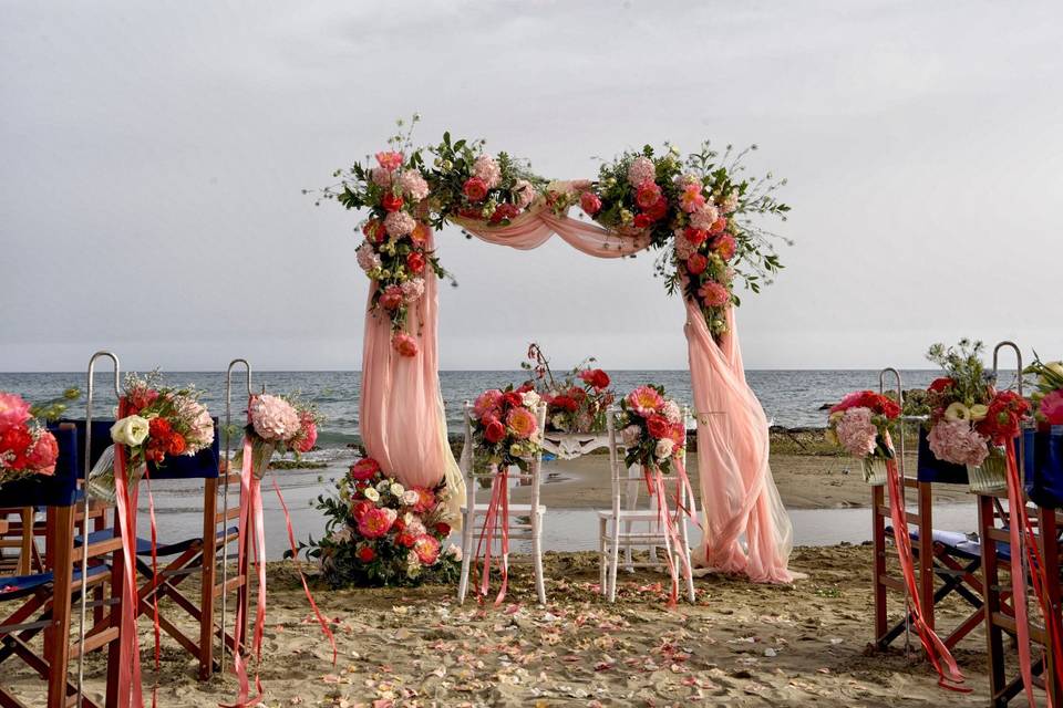 In spiaggia