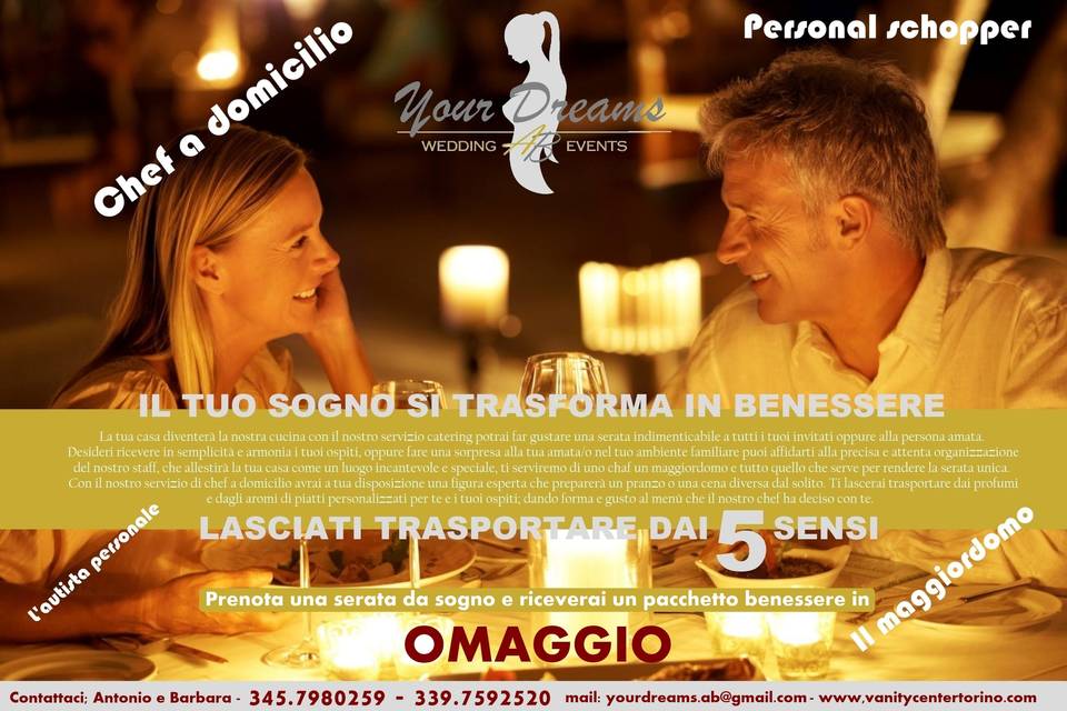 Pacchetto serata a tema