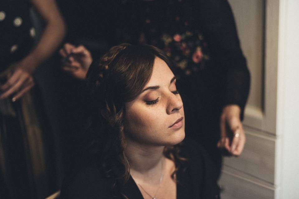 Trucco e acconciatura sposa