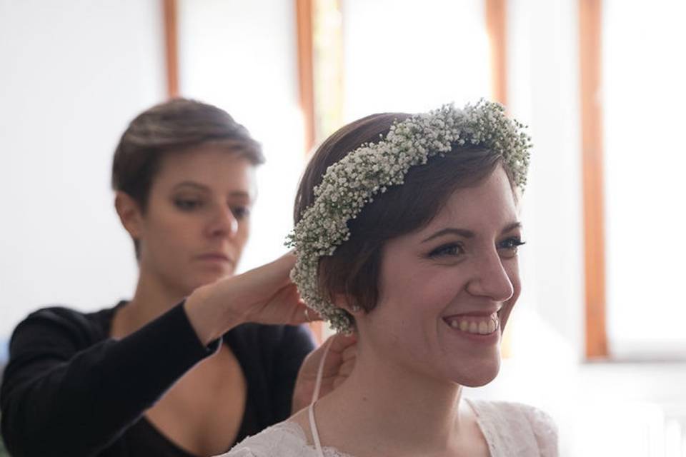 Trucco e acconciatura sposa