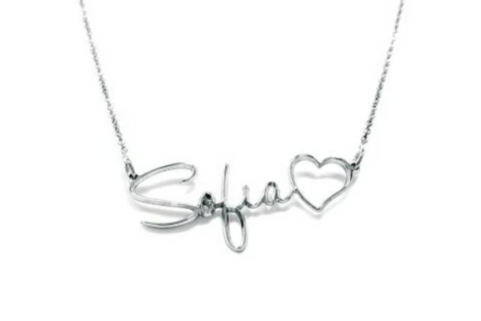 Collana con nome