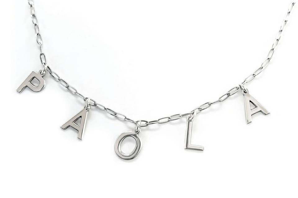 Collana con nome