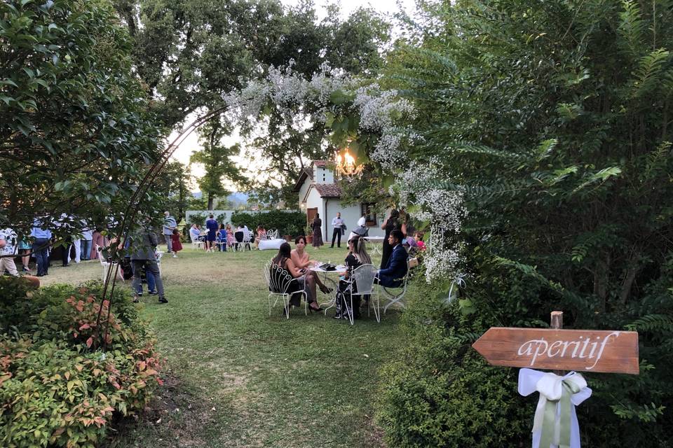 La cena nel parco