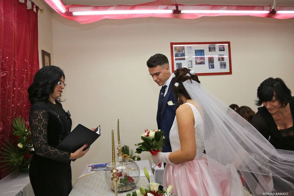 Celebrante matrimoni civili e simbolici