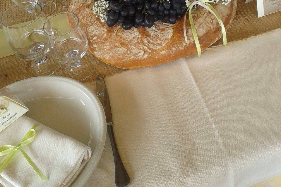 Fiori nel pane