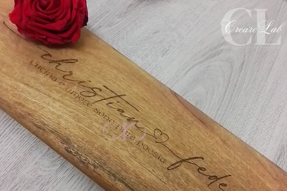 Tagliere personalizzato