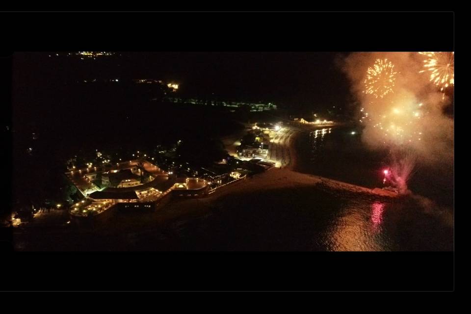 Drone fuochi d artificio